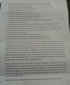 Menjawab Missionaries: “15 bukti Muhammad SAW bukan Nabi” [Part 1]